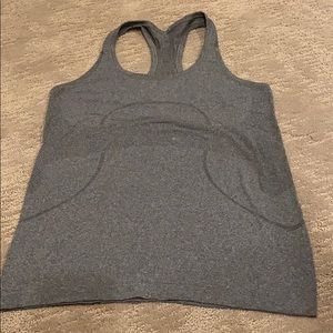 Lululemon Swiftly Tank Top, Grey, Size 8